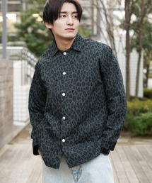 SUNNY  SPORTS（サニースポーツ）の「SUNNY SPORTS / サニースポーツ PRINTED COVER JACKET カモフラージュ レオパード ワークジャケット（カバーオール）」