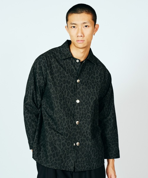 SUNNY  SPORTS（サニースポーツ）の「SUNNY SPORTS / サニースポーツ PRINTED COVER JACKET カモフラージュ レオパード ワークジャケット（カバーオール・メンズ・アニマル/レオパード・MEDIUM/LARGE）」の14枚目の写真