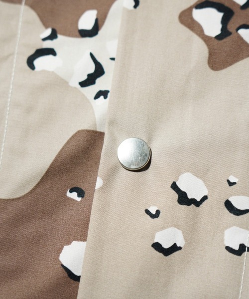 SUNNY  SPORTS（サニースポーツ）の「SUNNY SPORTS / サニースポーツ PRINTED COVER JACKET カモフラージュ レオパード ワークジャケット（カバーオール・メンズ・アニマル/レオパード・MEDIUM/LARGE）」の19枚目の写真