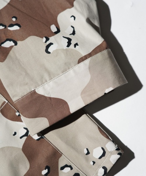 SUNNY  SPORTS（サニースポーツ）の「SUNNY SPORTS / サニースポーツ PRINTED COVER JACKET カモフラージュ レオパード ワークジャケット（カバーオール・メンズ・アニマル/レオパード・MEDIUM/LARGE）」の22枚目の写真