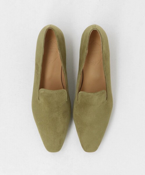 Steven Alan（スティーブンアラン）の「＜Steven Alan＞スエード スリッポン（パンプス・レディース・ブラック/オリーブ・37h/37/36h/36）」の4枚目の写真