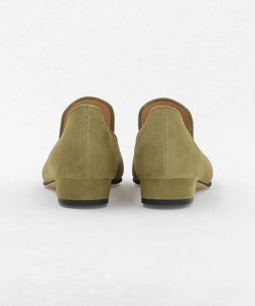 Steven Alan（スティーブンアラン）の「＜Steven Alan＞スエード スリッポン（パンプス・レディース・ブラック/オリーブ・37h/37/36h/36）」の6枚目の写真