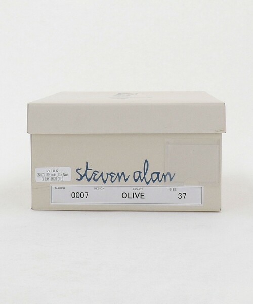 Steven Alan（スティーブンアラン）の「＜Steven Alan＞スエード スリッポン（パンプス・レディース・ブラック/オリーブ・37h/37/36h/36）」の14枚目の写真