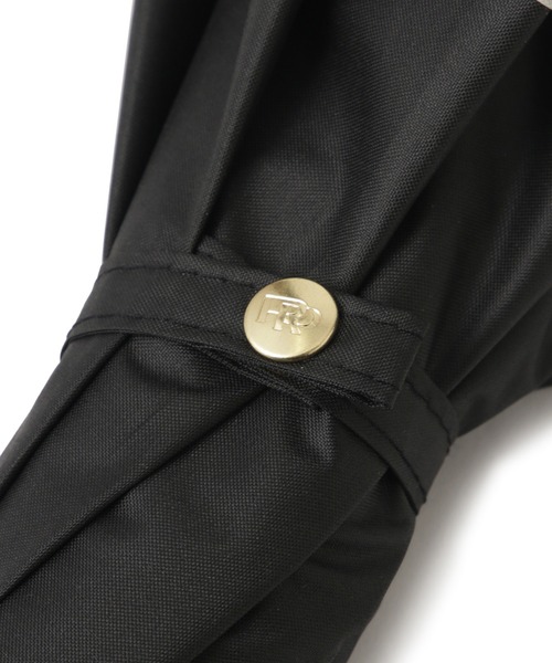 ROPE'（ロペ）の「[晴雨兼用]バンブーハンドルバイカラーパラソル(長傘・日傘)/UV100%カット/完全遮光生地（長傘・レディース・ブラック/キナリ・FREE）」の8枚目の写真