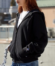 Russell Athletic | Russell Athletic/ラッセルアスレティック Soft Loop Back Sweat Zip Hoodie パイル ワッペンロゴ ダブルジップパーカー 2026年春夏(パーカー)