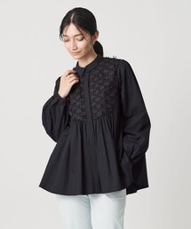 UNITED ARROWS | コンビ ギャザー ブラウス(シャツ/ブラウス)