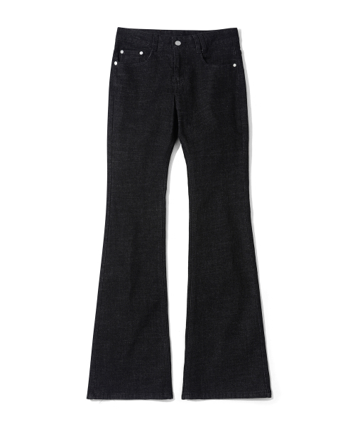 DECET WOMEN(デケット ウーマン)の「Signature Slim Low Rise Flared Jeans DCWPT006BLACK(その他パンツ・レディース・その他・SMALL/MEDIUM/X-SMALL/LARGE)」の11枚目の写真