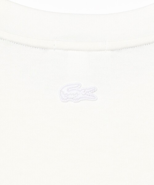 BEAMS F（ビームスエフ）の「【別注】LACOSTE / ロゴ Tシャツ（Tシャツ/カットソー・メンズ・ブラック/ホワイト・2/5/3/4）」の9枚目の写真