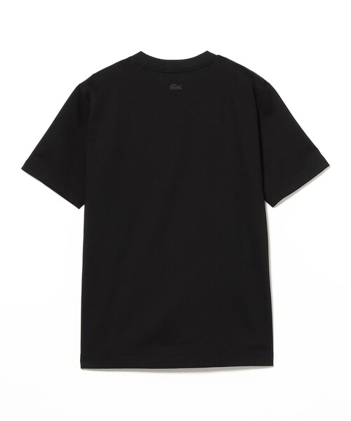 BEAMS F（ビームスエフ）の「【別注】LACOSTE / ロゴ Tシャツ（Tシャツ/カットソー・メンズ・ブラック/ホワイト・2/5/3/4）」の5枚目の写真