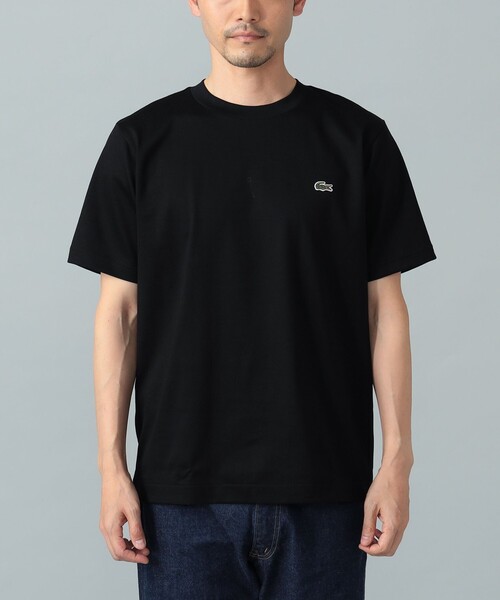 BEAMS F(ビームスエフ)の「【別注】LACOSTE / ロゴ Tシャツ(Tシャツ/カットソー・メンズ・ブラック/ホワイト・2/5/3/4)」の17枚目の写真