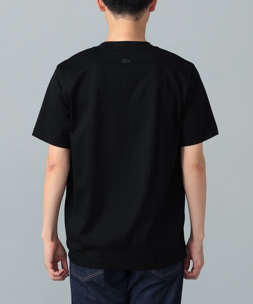 BEAMS F(ビームスエフ)の「【別注】LACOSTE / ロゴ Tシャツ(Tシャツ/カットソー・メンズ・ブラック/ホワイト・2/5/3/4)」の19枚目の写真