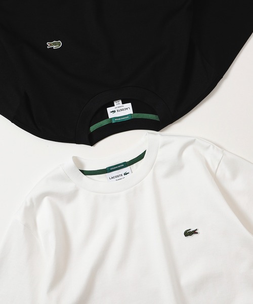 BEAMS F（ビームスエフ）の「【別注】LACOSTE / ロゴ Tシャツ（Tシャツ/カットソー・メンズ・ブラック/ホワイト・2/5/3/4）」の14枚目の写真
