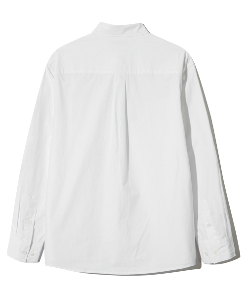 BASEMOMENT(ベースモーメント)の「セミオーバーバイオコットンシャツホワイト(シャツ/ブラウス・レディース・その他・LARGE/MEDIUM)」の8枚目の写真