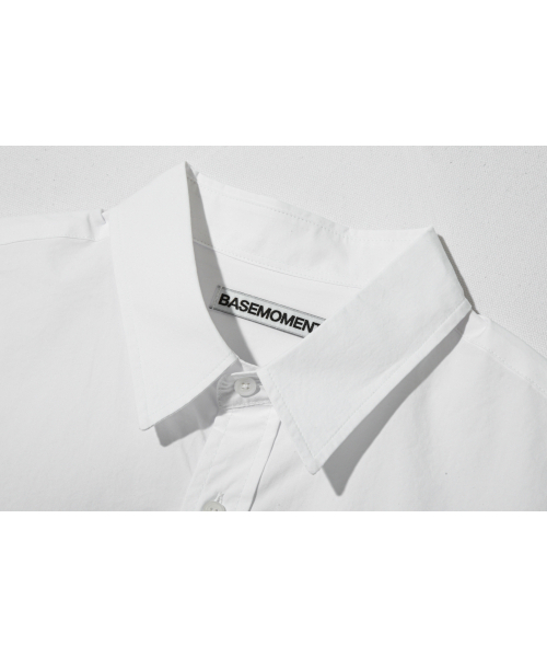 BASEMOMENT(ベースモーメント)の「セミオーバーバイオコットンシャツホワイト(シャツ/ブラウス・レディース・その他・LARGE/MEDIUM)」の9枚目の写真