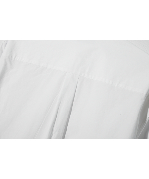 BASEMOMENT(ベースモーメント)の「セミオーバーバイオコットンシャツホワイト(シャツ/ブラウス・レディース・その他・LARGE/MEDIUM)」の6枚目の写真