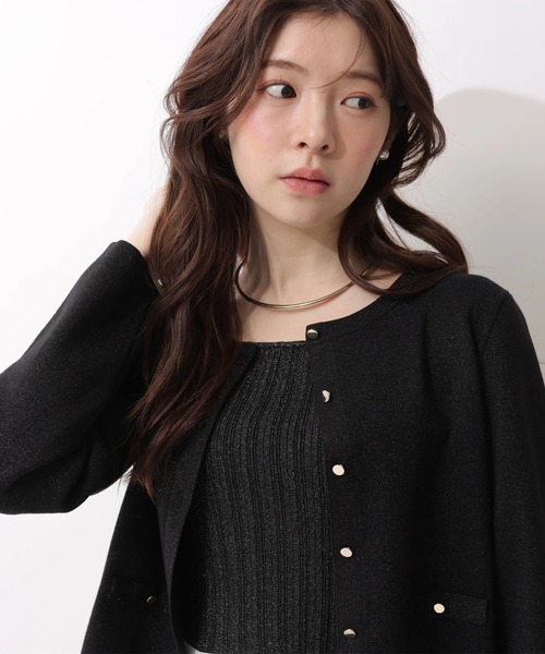 Rirandture（リランドチュール）の「７分袖エアリードッキングワンピース（ワンピース・レディース・オフホワイト/ピンク系その他/ブラック系その他2・2/1）」の21枚目の写真