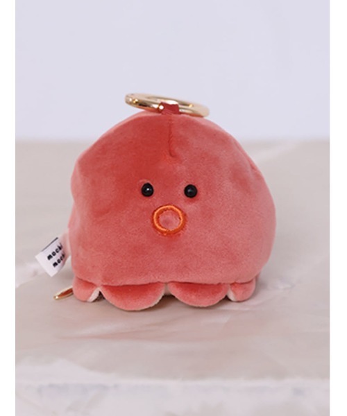 Edit Sheen（エディットシーン）の「アニマルもちもちミニポーチ（ポーチ・レディース・レッド/ホワイト/ブラウン/グレー×ホワイト/ホワイト×ブラック/ライトブルー・FREE）」の6枚目の写真