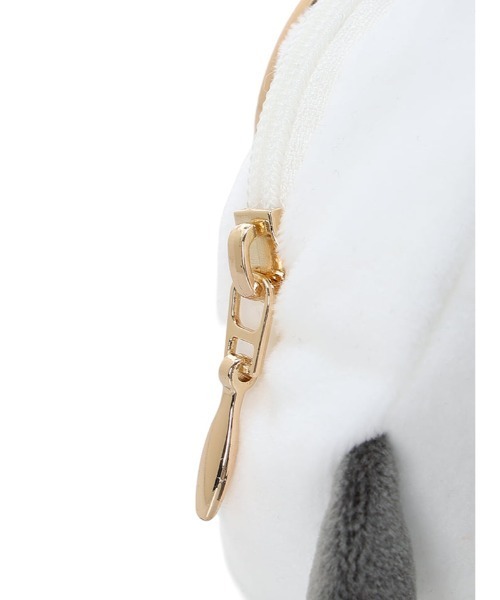 Edit Sheen（エディットシーン）の「アニマルもちもちミニポーチ（ポーチ・レディース・レッド/ホワイト/ブラウン/グレー×ホワイト/ホワイト×ブラック/ライトブルー・FREE）」の13枚目の写真