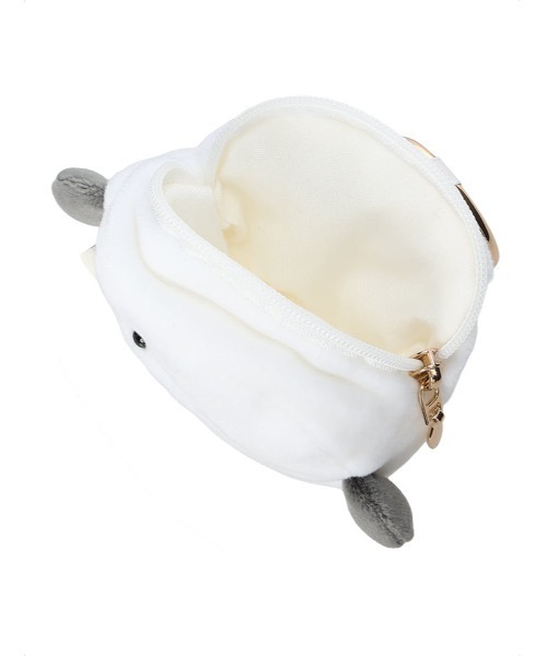 Edit Sheen（エディットシーン）の「アニマルもちもちミニポーチ（ポーチ・レディース・レッド/ホワイト/ブラウン/グレー×ホワイト/ホワイト×ブラック/ライトブルー・FREE）」の15枚目の写真