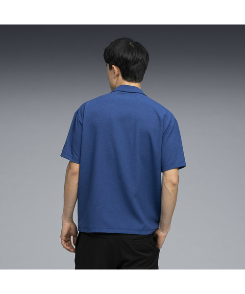 PUMA(プーマ)の「PUMA プーマ メンズ ゴルフ FOG オープンカラー 半袖 シャツ(その他トップス・メンズ・ブルー系その他/ブラック・LARGE/MEDIUM/XX-LARGE/SMALL/X-LARGE)」の5枚目の写真