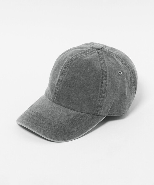 green label relaxing（グリーンレーベルリラクシング）の「GLR ピグメント キャップ（ハット・メンズ・ダークブラウン/ブラック・FREE）」の2枚目の写真