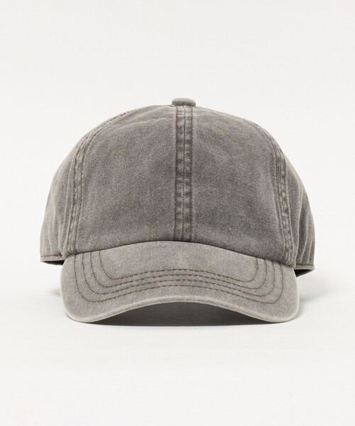 green label relaxing（グリーンレーベルリラクシング）の「GLR ピグメント キャップ（ハット・メンズ・ダークブラウン/ブラック・FREE）」の3枚目の写真