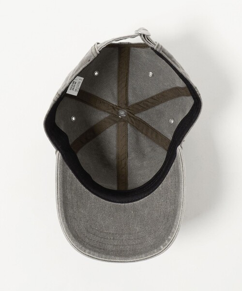 green label relaxing（グリーンレーベルリラクシング）の「GLR ピグメント キャップ（ハット・メンズ・ダークブラウン/ブラック・FREE）」の7枚目の写真