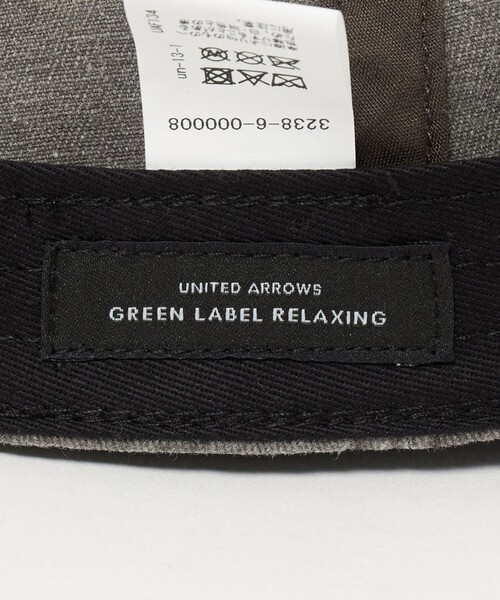green label relaxing（グリーンレーベルリラクシング）の「GLR ピグメント キャップ（ハット・メンズ・ダークブラウン/ブラック・FREE）」の11枚目の写真