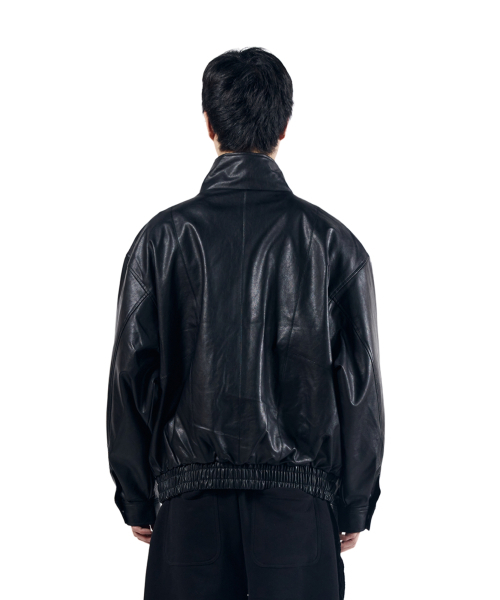 AAKAM(アーカム)の「Dad Leather Jacket (Black)(ライダースジャケット・レディース・その他・1/2)」の5枚目の写真