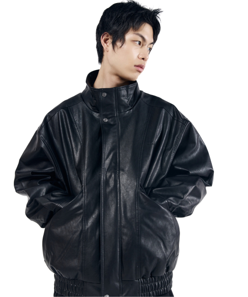 AAKAM(アーカム)の「Dad Leather Jacket (Black)(ライダースジャケット・レディース・その他・1/2)」の4枚目の写真