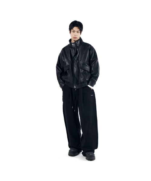 AAKAM(アーカム)の「Dad Leather Jacket (Black)(ライダースジャケット・レディース・その他・1/2)」の2枚目の写真