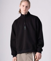 rehacer : Botanical Bottle Neck Zip CS / ボタニカル ボトル ネック ジップ カットソー