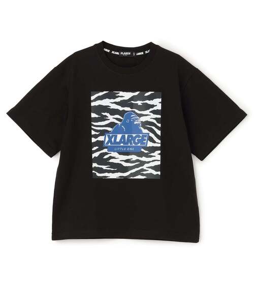 XLARGE KIDS（エクストララージキッズ）の「ゼブラ柄OG 半袖Tシャツ（Tシャツ/カットソー・キッズ・ホワイト/ブラック/ブルー・140cm/80ｃｍ/90cm/110cm/100cm/120cm/130cm）」の11枚目の写真