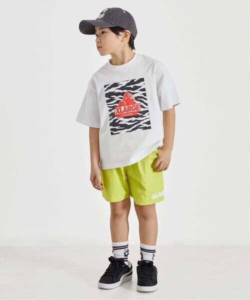XLARGE KIDS（エクストララージキッズ）の「ゼブラ柄OG 半袖Tシャツ（Tシャツ/カットソー・キッズ・ホワイト/ブラック/ブルー・140cm/80ｃｍ/90cm/110cm/100cm/120cm/130cm）」の13枚目の写真