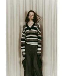 Knuth Marf（クヌースマーフ）の「Knuth Marf double-faced border knit（ニット/セーター）」