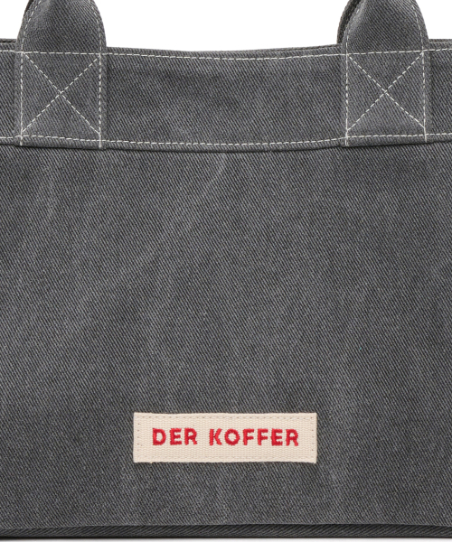 DER KOFFER（デルコッファー）の「SHOPPER BOAT VINTAGE [CHARCOAL]（ショルダーバッグ・レディース・その他・FREE）」の7枚目の写真