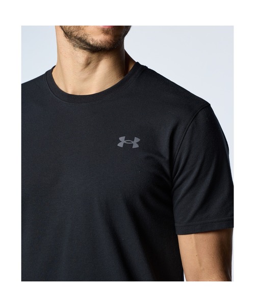 UNDER ARMOUR(アンダーアーマー)の「アンダーアーマー UAパフォーマンスコットン ショートスリーブ Tシャツ(Tシャツ/カットソー・メンズ・ホワイト/オリーブ/ブラック/グレー・S/M/L/LL/3L)」の12枚目の写真