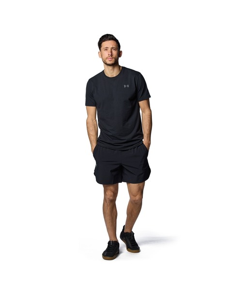 UNDER ARMOUR(アンダーアーマー)の「アンダーアーマー UAパフォーマンスコットン ショートスリーブ Tシャツ(Tシャツ/カットソー・メンズ・ホワイト/オリーブ/ブラック/グレー・S/M/L/LL/3L)」の14枚目の写真