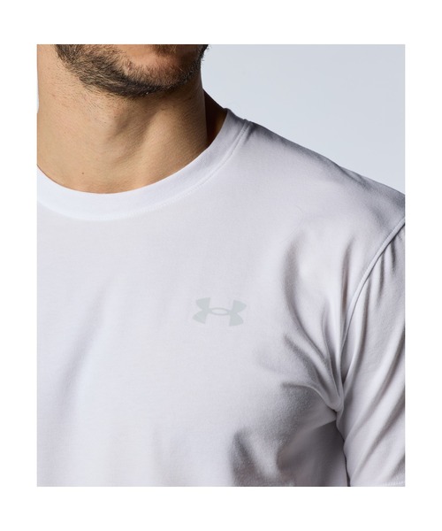 UNDER ARMOUR(アンダーアーマー)の「アンダーアーマー UAパフォーマンスコットン ショートスリーブ Tシャツ(Tシャツ/カットソー・メンズ・ホワイト/オリーブ/ブラック/グレー・S/M/L/LL/3L)」の8枚目の写真