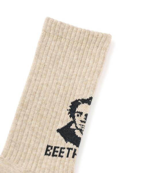 ROYAL FLASH（ロイヤルフラッシュ）の「ROSTER SOX/ロスターソックス/BEETHVEN SOX（ソックス/靴下・メンズ・ベージュ/ピンク/ブルー・2）」の4枚目の写真