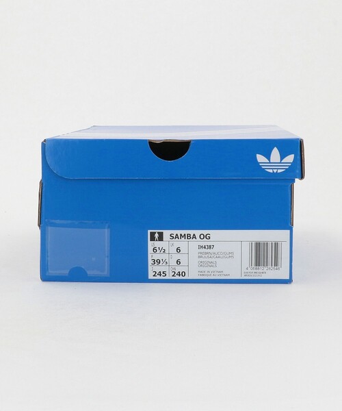 Steven Alan(スティーブンアラン)の「<adidas Originals>SAMBA OG/スニーカー(スニーカー・レディース・ダークブラウン/オフホワイト・24.5cm/24cm/25cm/23.5cm/23cm)」の4枚目の写真