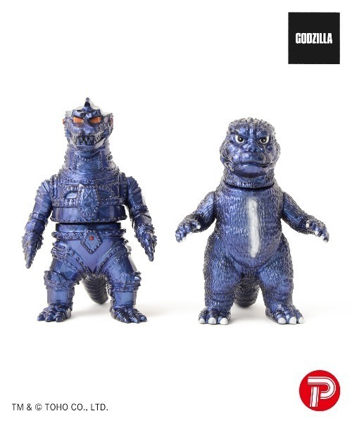 ゴジラ対メカゴジラ BEAMS REDset ソフビセット MAX TOY TOKYO CULTUART by BEAMS（トウキョウカルチャートバイビームス）の