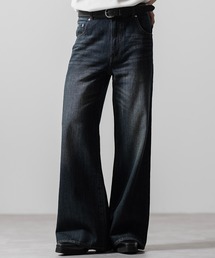 CLEL(�N���C��)�́yCLEL�zVintage Design Damage/Basic Pantaloon Denim Pants / ���B���e�[�W�f�U�C�� �_���[�W/�x�[�V�b�N �p���^�����f�j���p���c(�f�j���p���c)