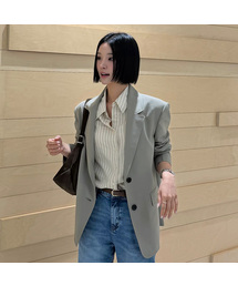 MIND BRIDGE WOMEN（マインドブリッジウーマン）の「[W]オーバーサイズシングルツーボタンブレザー - 3カラー（テーラードジャケット）」