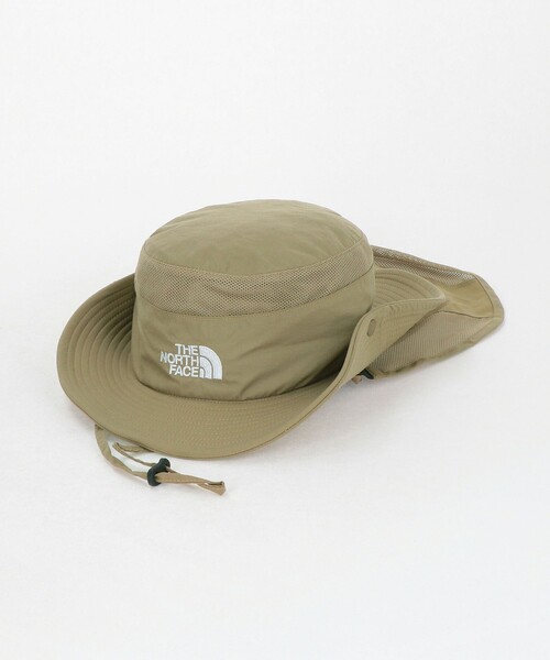 THE NORTH FACE(ザノースフェイス)の「<THE NORTH FACE>サンシールド ハット / キッズ(ハット・キッズ・ネイビー/ベージュ/オリーブ・KM(50-53cm)/KL(54-56cm))」の1枚目の写真