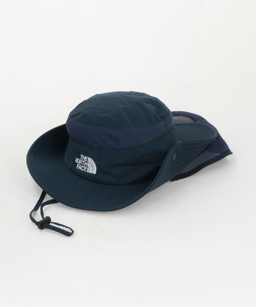 THE NORTH FACE(ザノースフェイス)の「<THE NORTH FACE>サンシールド ハット / キッズ(ハット・キッズ・ネイビー/ベージュ/オリーブ・KM(50-53cm)/KL(54-56cm))」の3枚目の写真