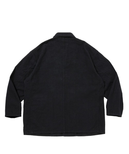 COOTIE PRODUCTIONS(クーティープロダクションズ)の「C/Li Canvas Single Breasted Jacket(テーラードジャケット・メンズ・ブラック・X-LARGE/LARGE/MEDIUM/SMALL)」の3枚目の写真
