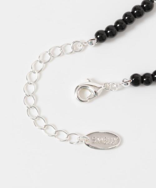 SMELLY（スメリー）の「ブラックビーズネックレス（ネックレス・メンズ・ブラック系その他・-）」の6枚目の写真
