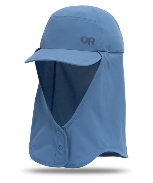 OUTDOOR RESEARCH（アウトドアリサーチ）の「OUTDOOR RESEARCH/アウトドアリサーチ Astroman Sun Cape Cap/アストロマンサンケープキャップ（キャップ・メンズ・ライトカーキ/スカイブルー・L/XL）」の10枚目の写真