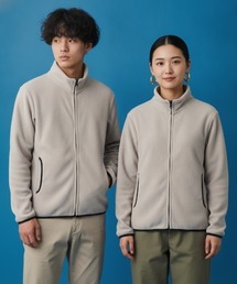 【LIFEMAX/ライフマックス】フリースジャケット/【全6色】フリースジャケット 無地 防寒 もこもこ 秋冬 アウトドア ユニセックス